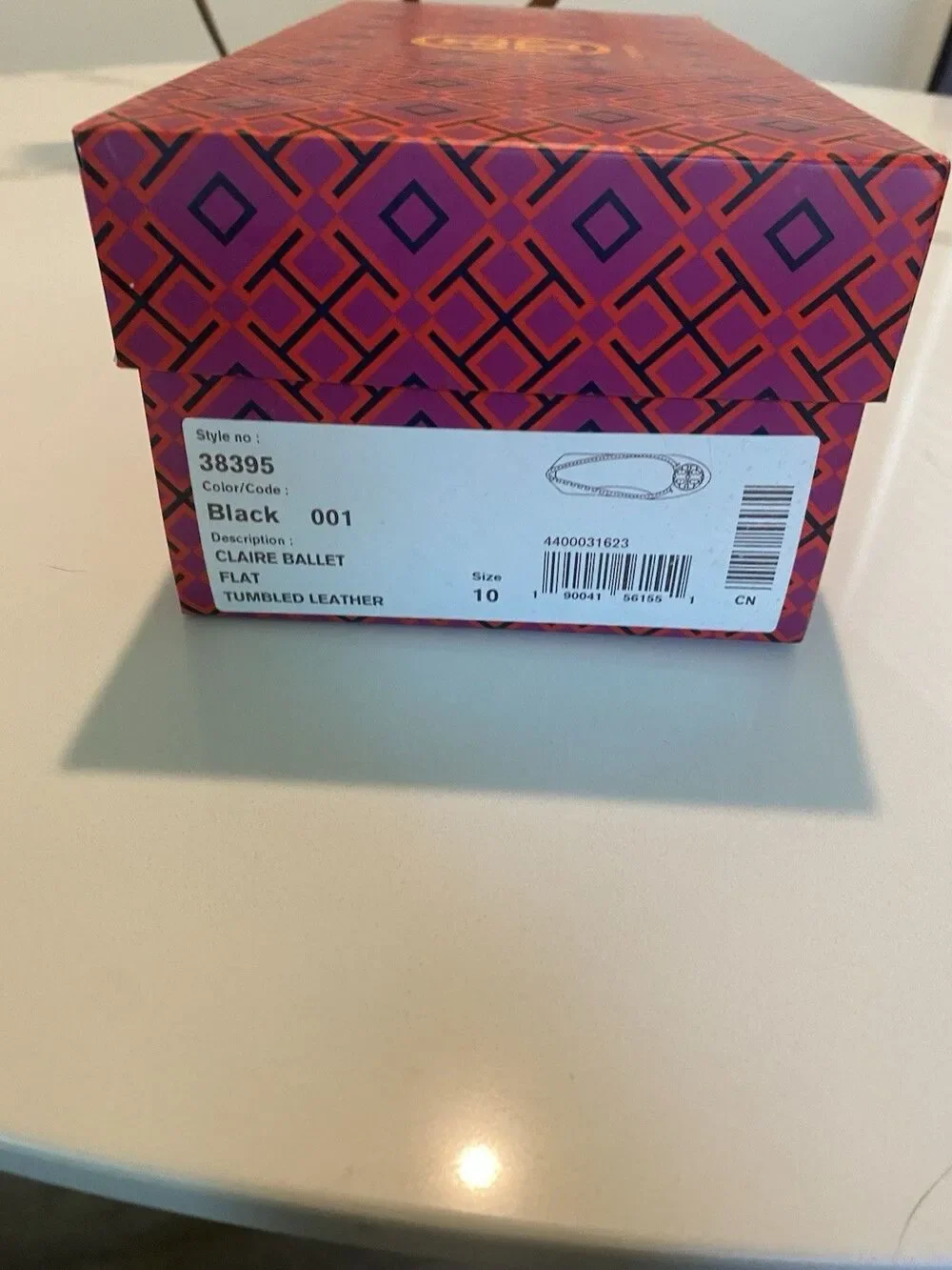 Tory Burch Claire Ballet Flat Size 10